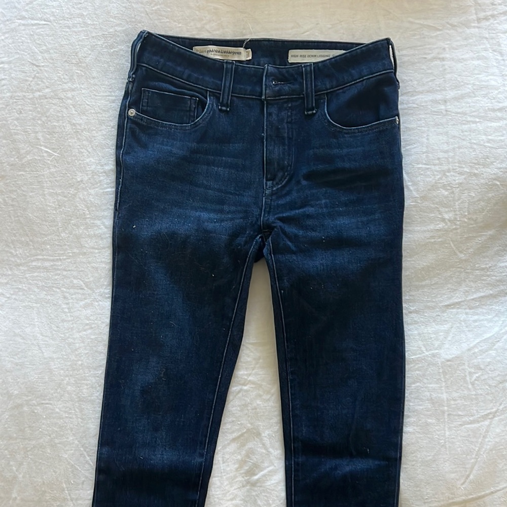 Pilcro high rise denim leggings